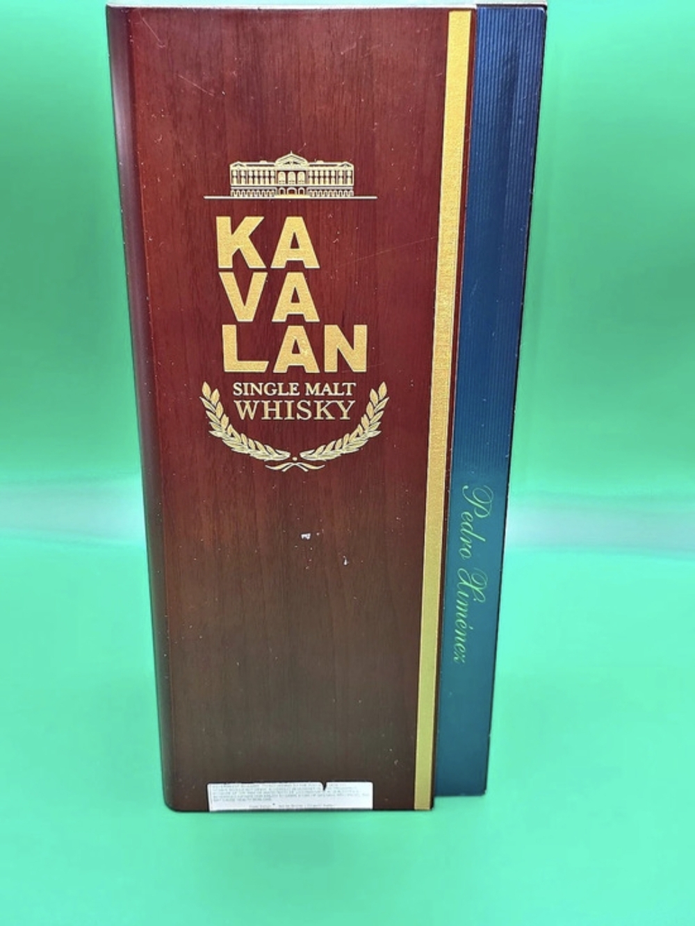 RARE Premium Kavalan Solist Pedro Ximénez Wooden Presentation Box ONLY